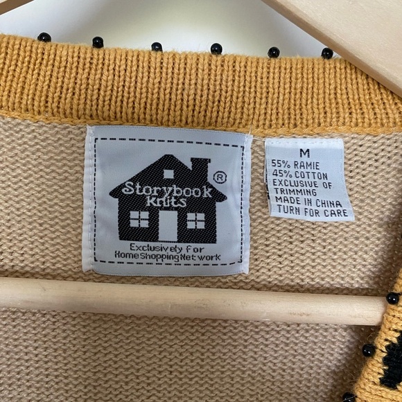 Vintage Storybook Knits Tiger Cardigan - Picture 3 of 6